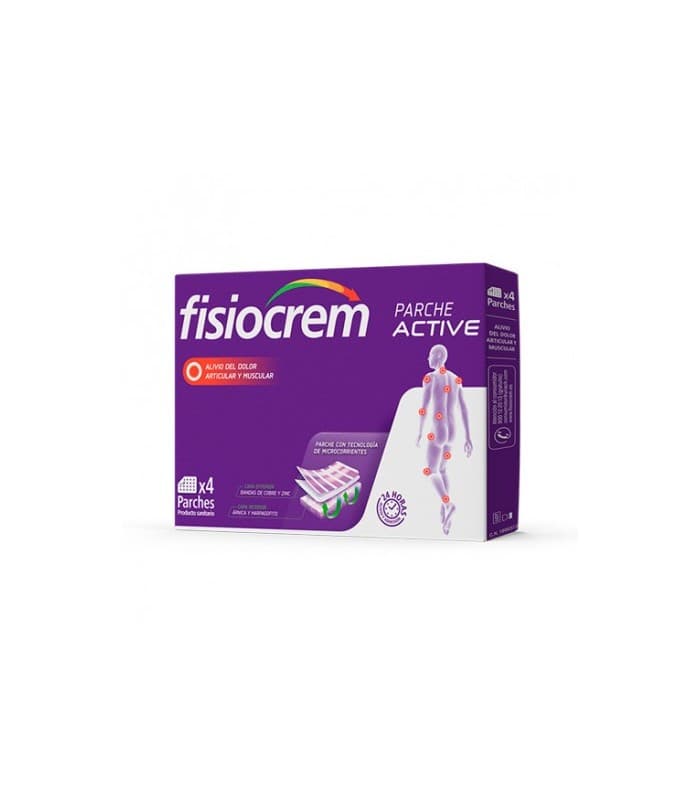 Fisiocrem Parche Active 4 Unidades
