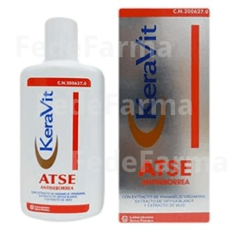 Keravit Atse Champu Antiseborrea 1 Envase 200 ML