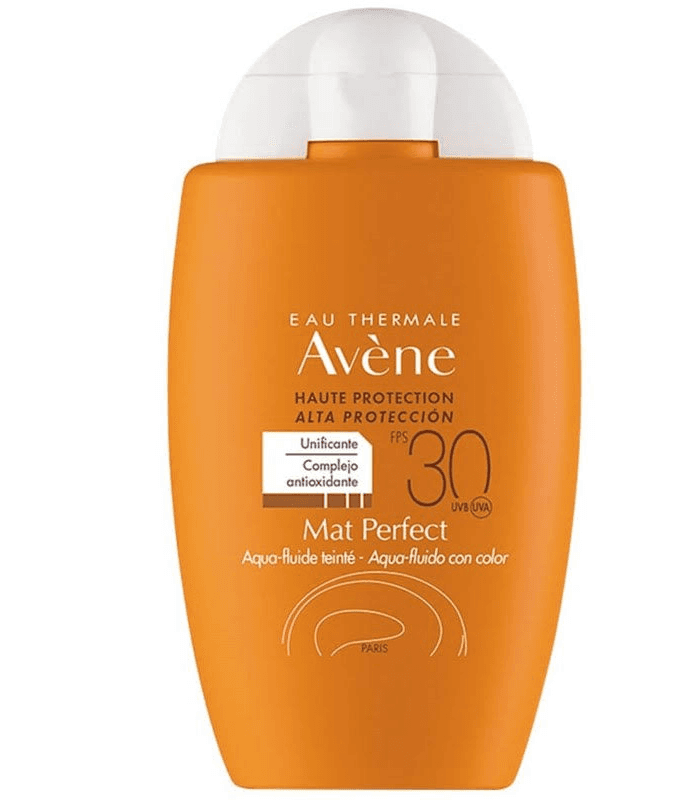 Avene Mat Perfect Aqua Fluido con Color SPF 30 1 Envase 50 ML