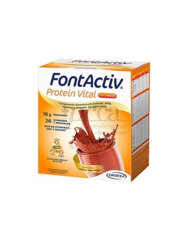 Fontactiv Protein Vital 14 Sobres 30 G Sabor Chocolate