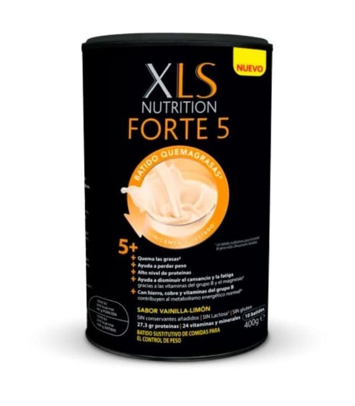 Xls Nutrition Forte 5 Quemagrasas Batido Sustitutivo 1 Envase 400 G