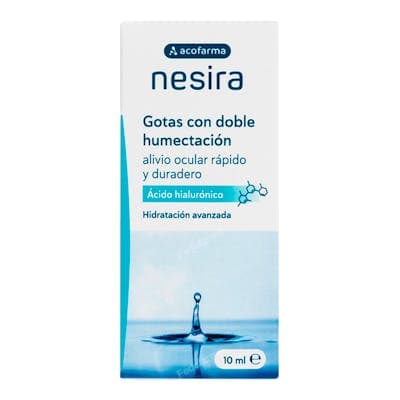 Acofarma Nesira Gotas con Doble Humectacion Ah 1 Envase 10 ML