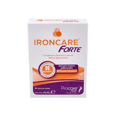 Ironcare Forte 30 Capsulas