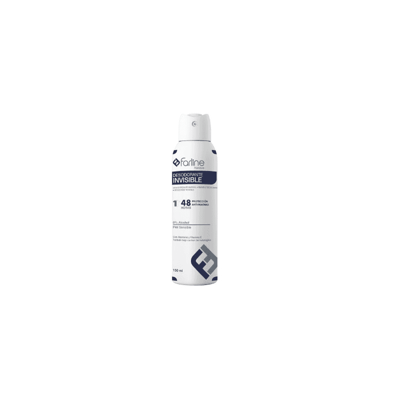 Farline Spray Desodorante Invisible Hombre 1 Envase 150 ML