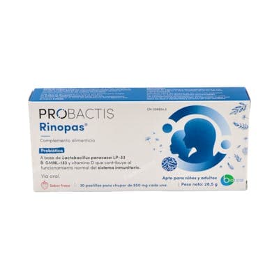 Probactis Rinopas 30 Pastillas para Chupar