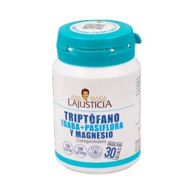 Triptofano con Gaba + Pasiflora y Magnesio Ana Maria Lajusticia 60 Comprimidos
