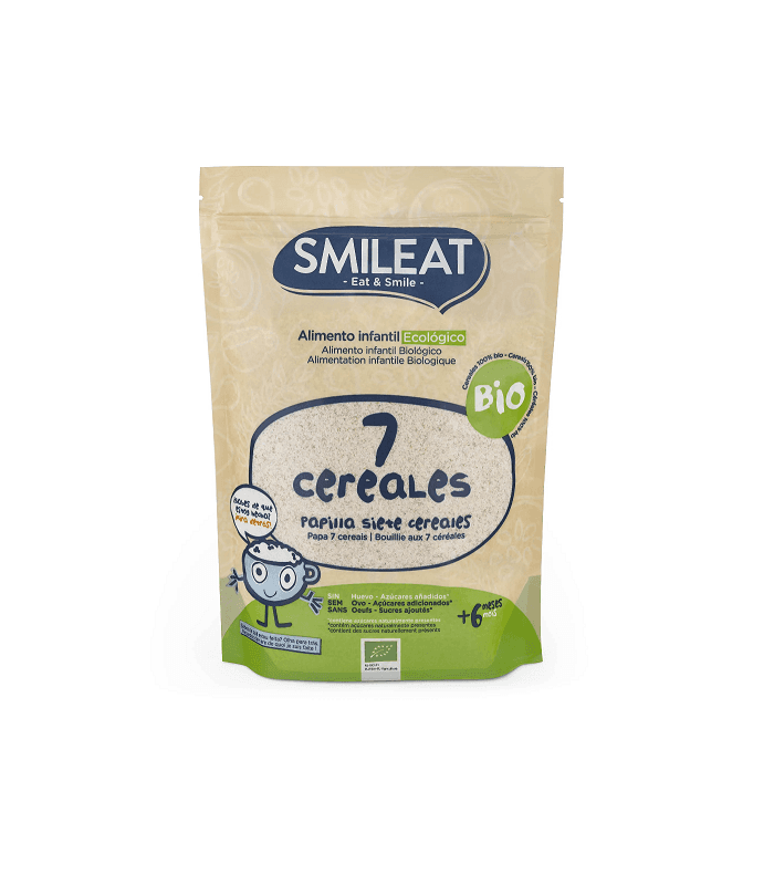 Smileat Papilla 7 Cereales Eco 1 Bolsa 200 G