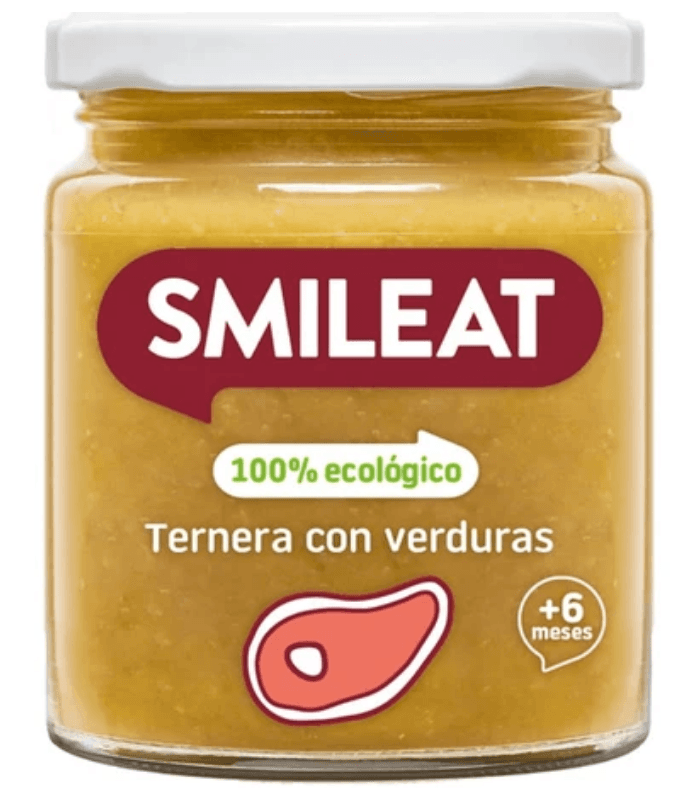 Smileat 1 Tarrito 230 G Sabor Ternera con Verduras
