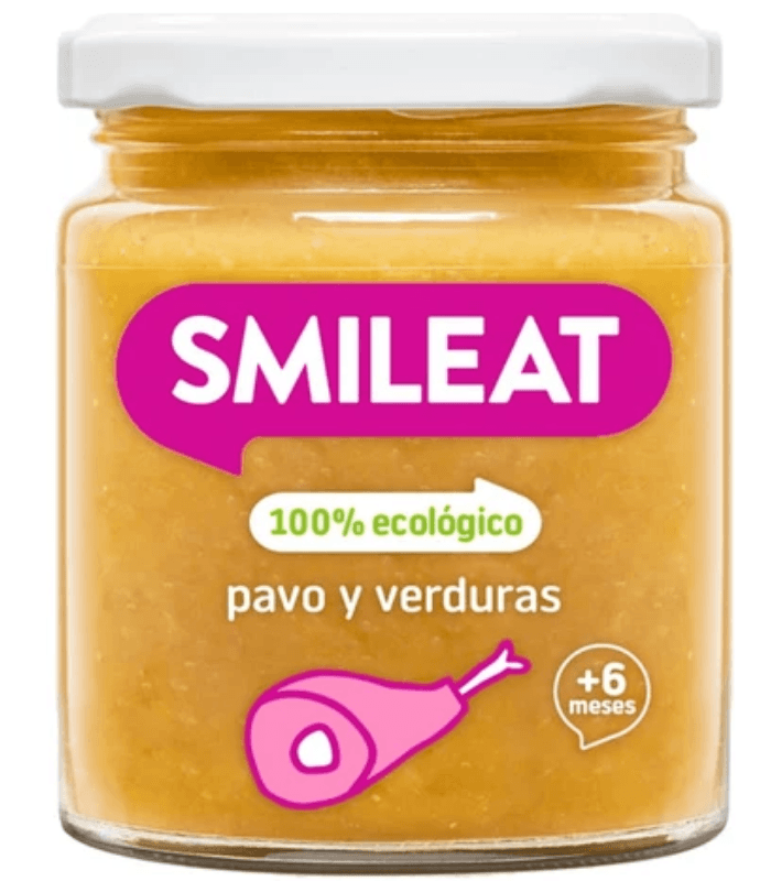 Smileat 1 Tarrito 230 G Sabor Pavo y Verdura