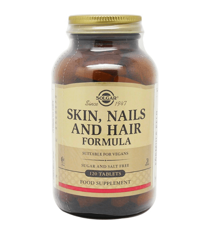 Solgar Formula Pelo Piel y Uñas 120 Comprimidos