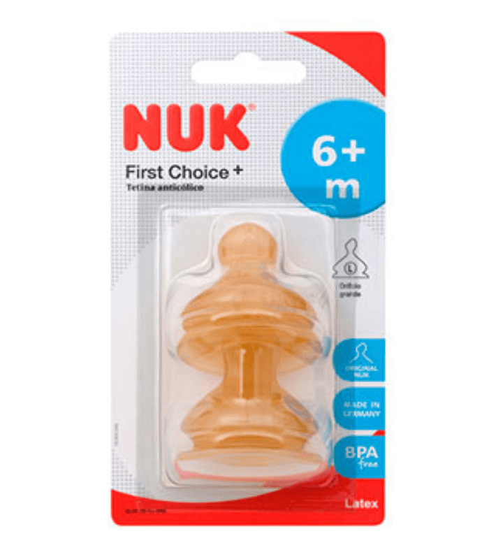 Tetina Nuk Fc 2l Latex 2 U