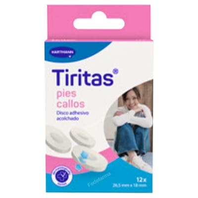 Tiritas Pies Callos 12 Unidades 26,5 Mm X 18 Mm