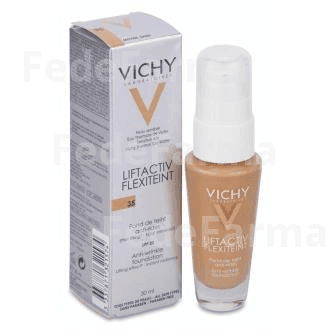 Flexilift Teint Fondo de Maquillaje Antiarrugas 1 Envase 30 ML Color 35 Sand