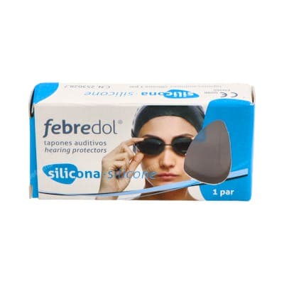 Tapones Oidos Silicona Febredol 2 Unidades