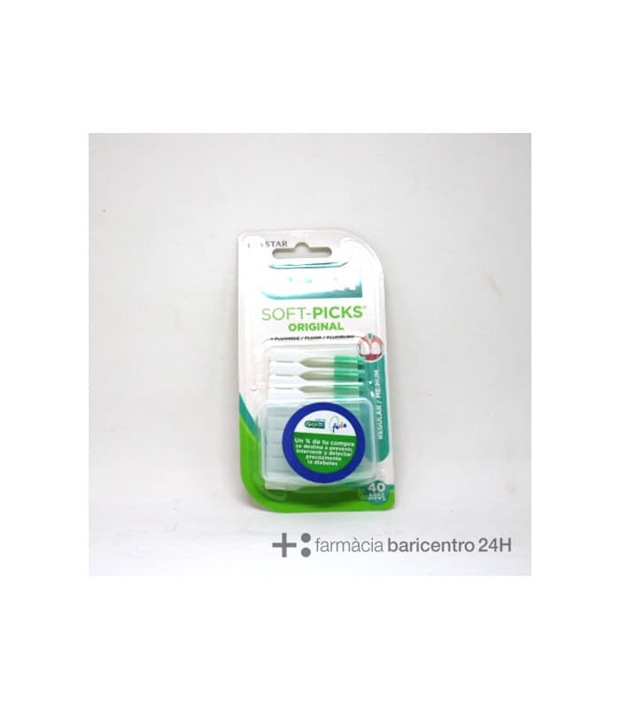 Soft Picks Filamentos de Goma Gum 632 M50 sin Fluor 50 Unidad Regular