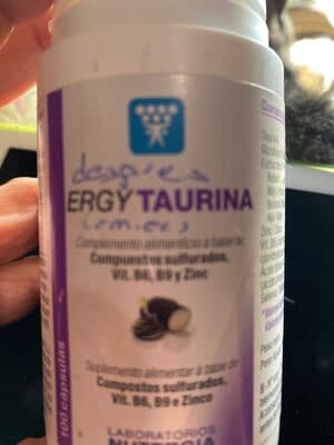Nutergia Ergytaurina (biotaurina) 100 Cap