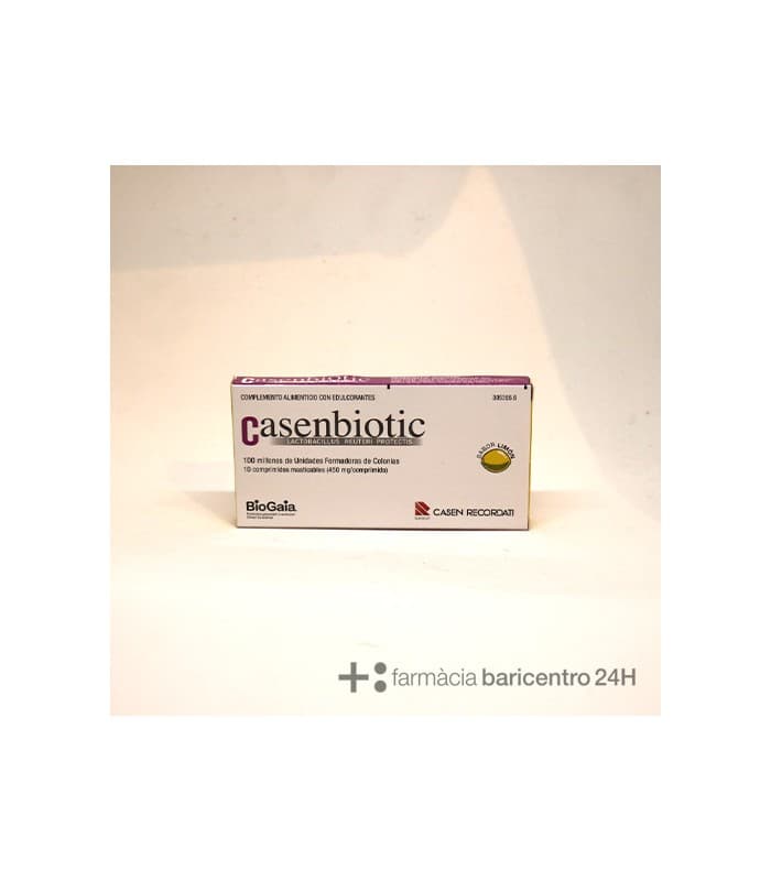 Casenbiotic 10 Comprimidos Sabor Limon