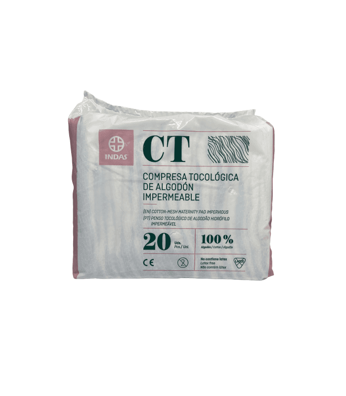 Compresas Higienicas Femeninas Maternity Algodon 20 U