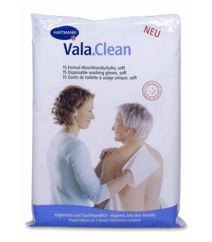 Manopla Limpieza Desechable Vala Clean 15 U