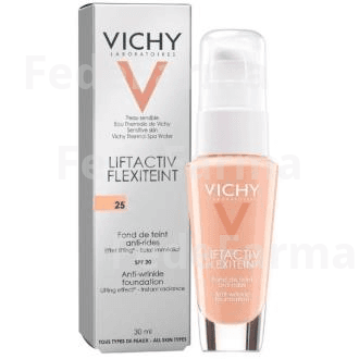 Flexilift Teint Fondo de Maquillaje Antiarrugas 1 Envase 30 ML Color 25 Nude