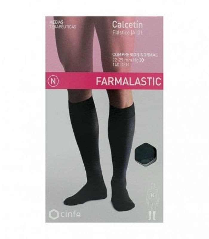 Calcetin Elastico Terapeutico Farmalastic Talla Grande
