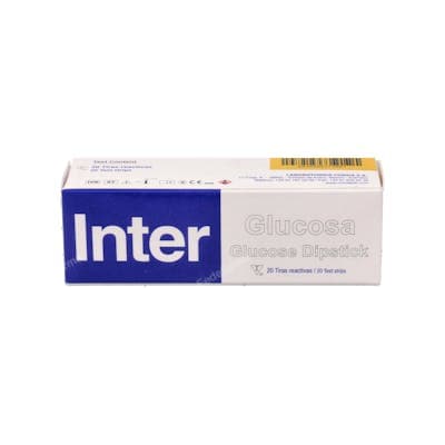 Inter Glucosa 20 Tiras