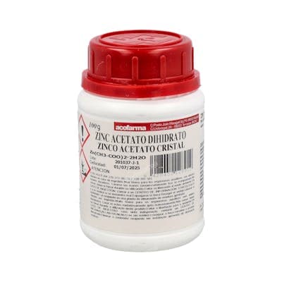 Cinc Acetato Crist Acofar 100 G