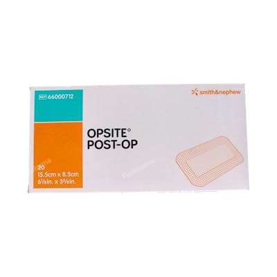 Op Site Post-op Apo 15,5x8,5cm 20u