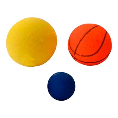 Pelotas Rehabilitacion Mano 3 Unidades